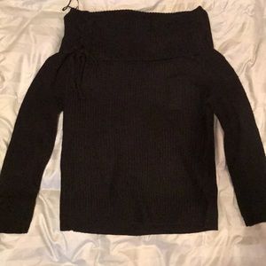 Off the shoulder sweater